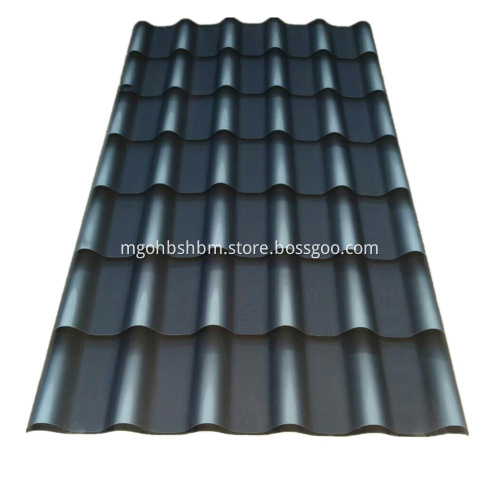 Lightweight Fireproofing MgO Roofing Tiles